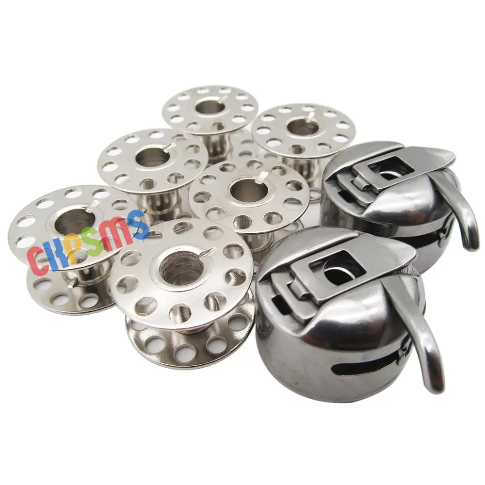 

FIT FOR Kenmore Sewing Machine 2-Bobbin Case,6-Bobbins#BC-HZ3(NS)-B 2PCS+2518 6PCS