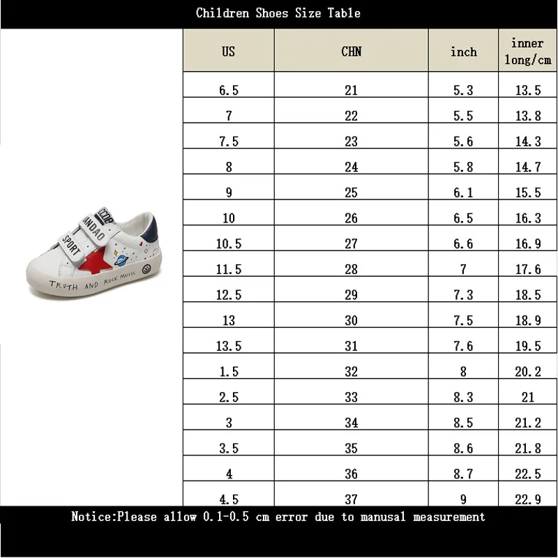 

Girls' sports shoes 2021 spring models new children's shoes spring and autumn board shoes boys stars all-match white shoes