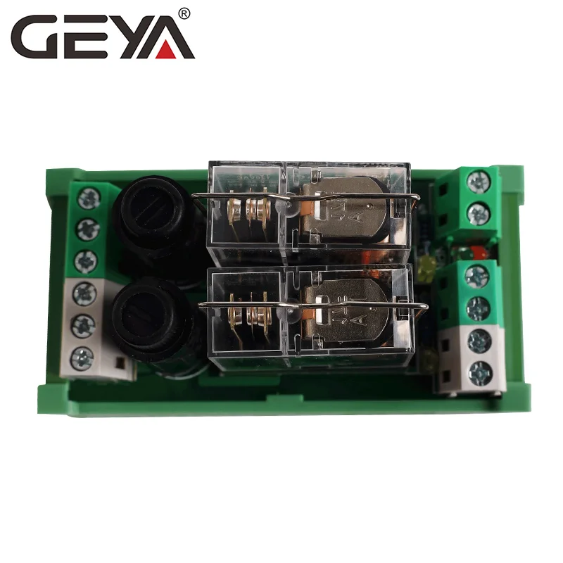 GEYA NGG2R 2 канала PLC контроллер Omron реле 12V 24V с предохранителем 1NO1NC SPDT реле|Реле| |