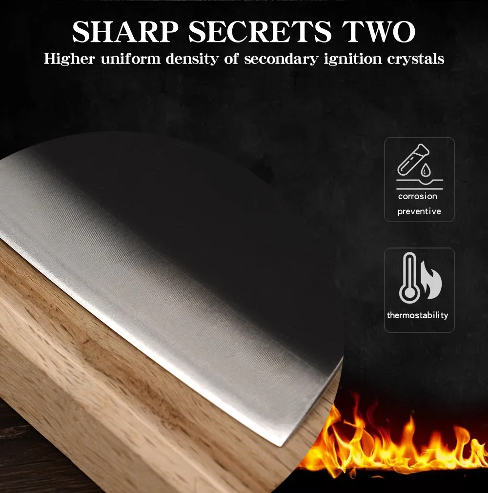 Нож мясника из нержавеющей стали SOWOLL 7cr17 походный резец полностью сербский шеф