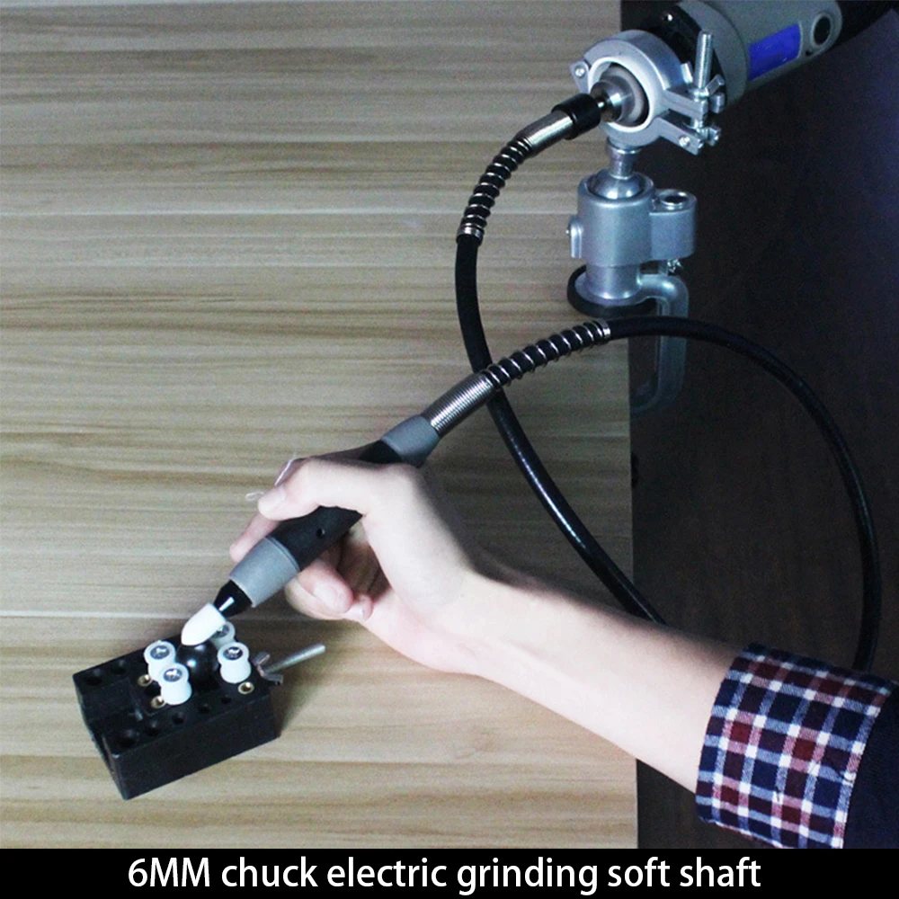 Профессиональная шлифовальная машина с гибким валом подходит для роторного