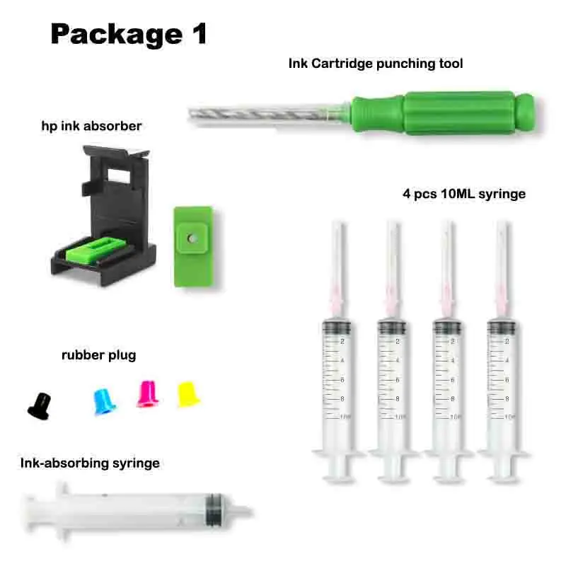 Заправка чернил умный картридж зажим впитывающий откачивающий резиновый коврик