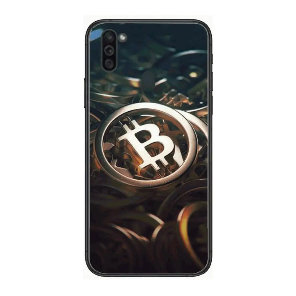 

American gold coins USD Mobile Phone Case Hull For Samsung Galaxy M 10 20 21 31 30 60S 31S Black Shell Art Cell Cover TPU