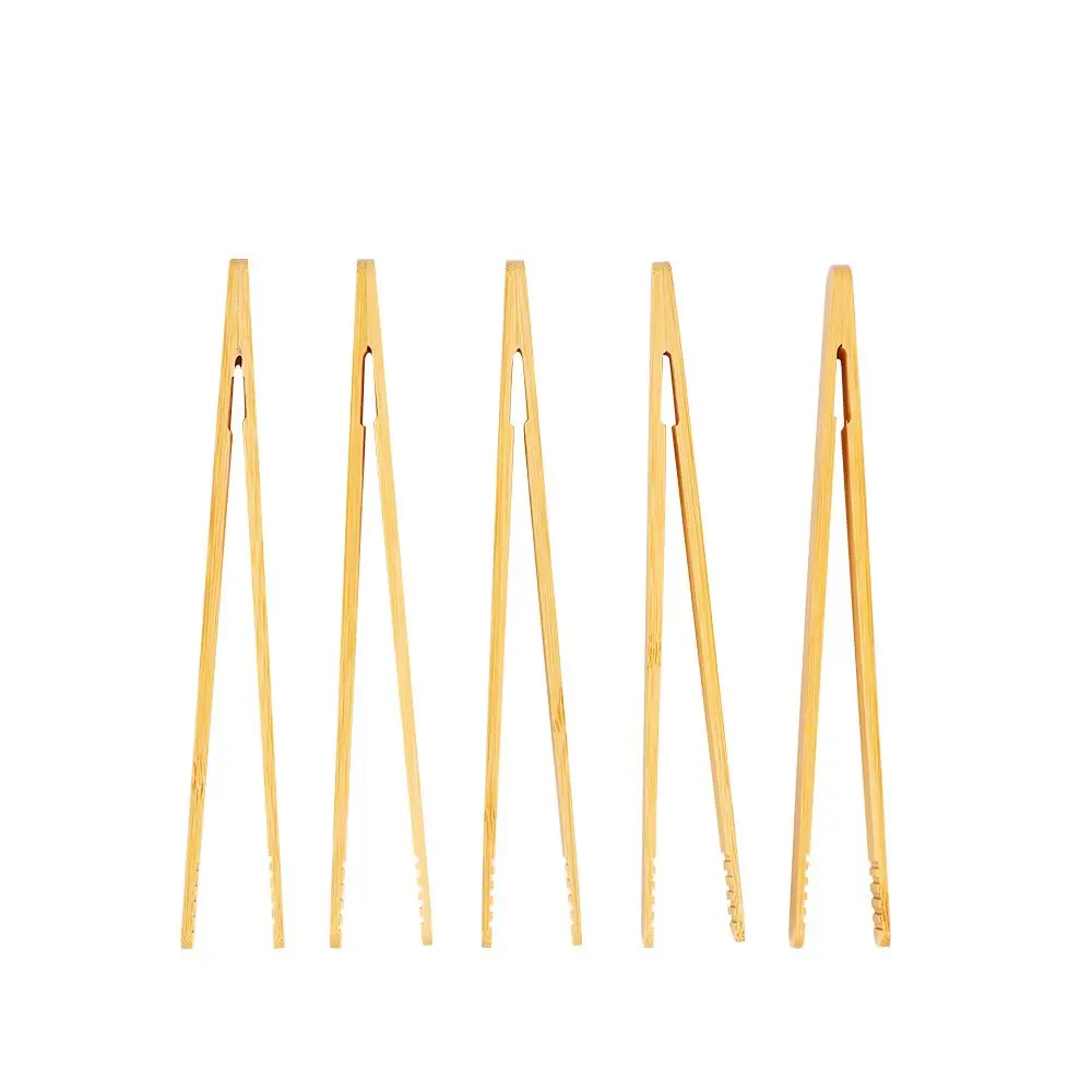 

Pastry 18CM 8pcs Squeezer Sugar Bacon Bagel Teaware Toast Toaster Tong Kitchen Tea Clips Cooking Tool