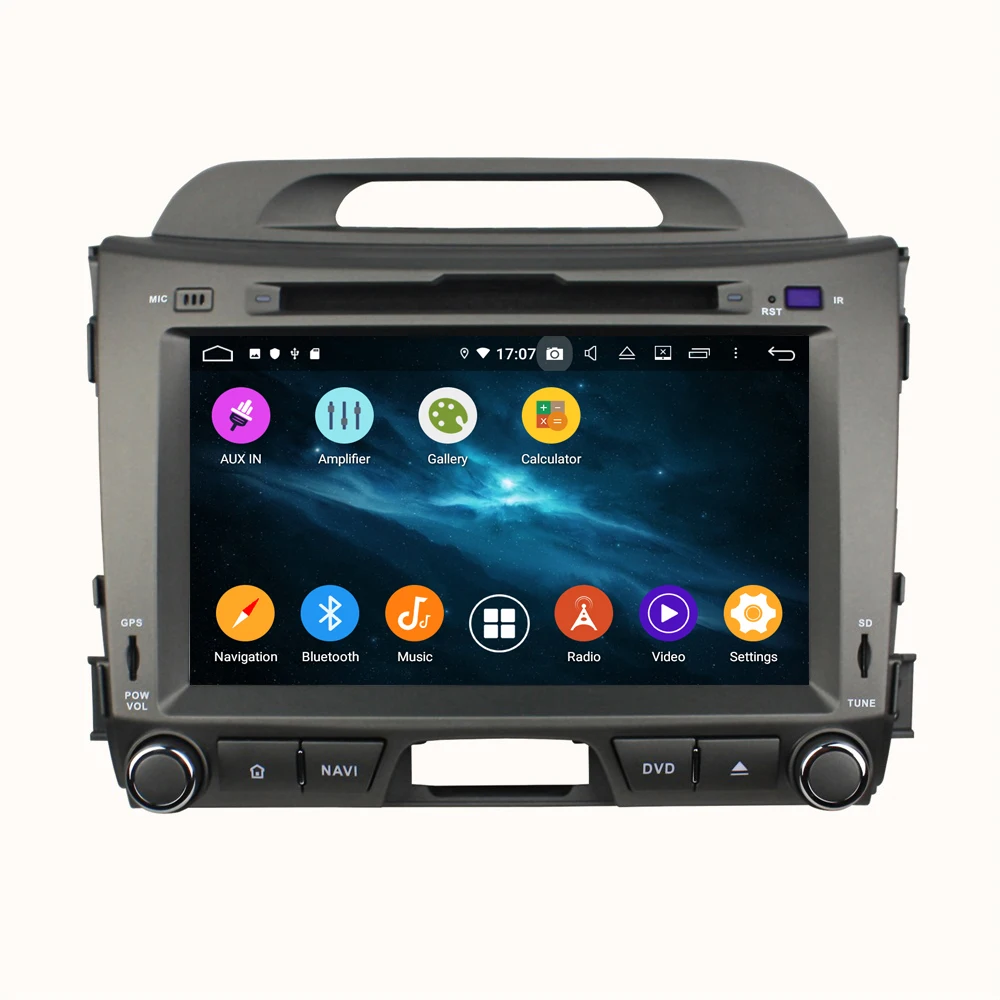 

8" 2 Din PX6 Android 9.0 Car Multimedia Player For KIA Sportage 2010-2012 Audio 6 Core Car Radio Stereo 4+64G DVD Player DSP GPS