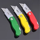 Складной нож, Сверхмощный Нож, резак для труб, искусственный нож из нержавеющей стали с 5 лезвиями, инструменты для выживания на природе