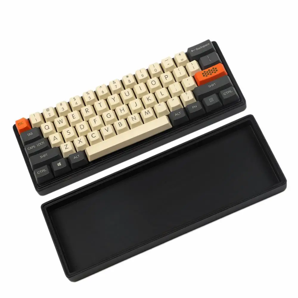 GK61 GK61x GK64 GK64x GK64xs твердый деревянный ящик Hotswap RGB программируемая печатная