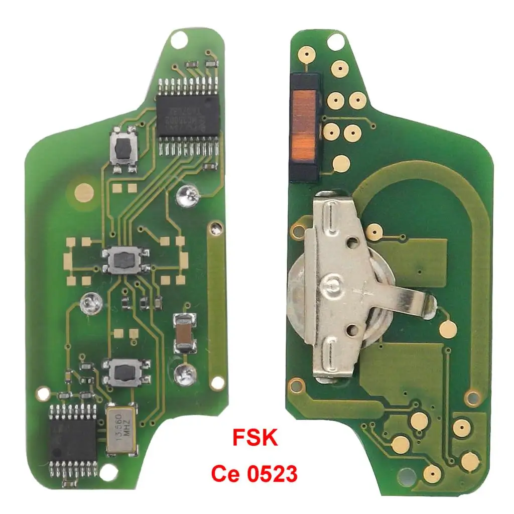 Bilchave FSK 434 МГц для peugeot 207 208 307 308 408 для Cirtroen C2 C3 C4 Picasso с ID46 PCF7961-ce0536, PCF7941-ce0523