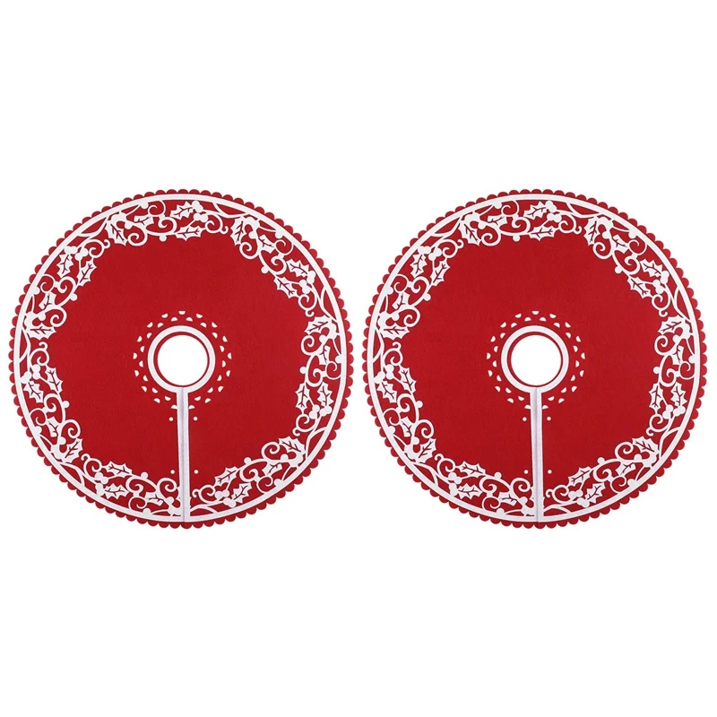 

Юбка для новогодней елки, мини-юбка 12 дюймов с цветочным узором, 2 шт.