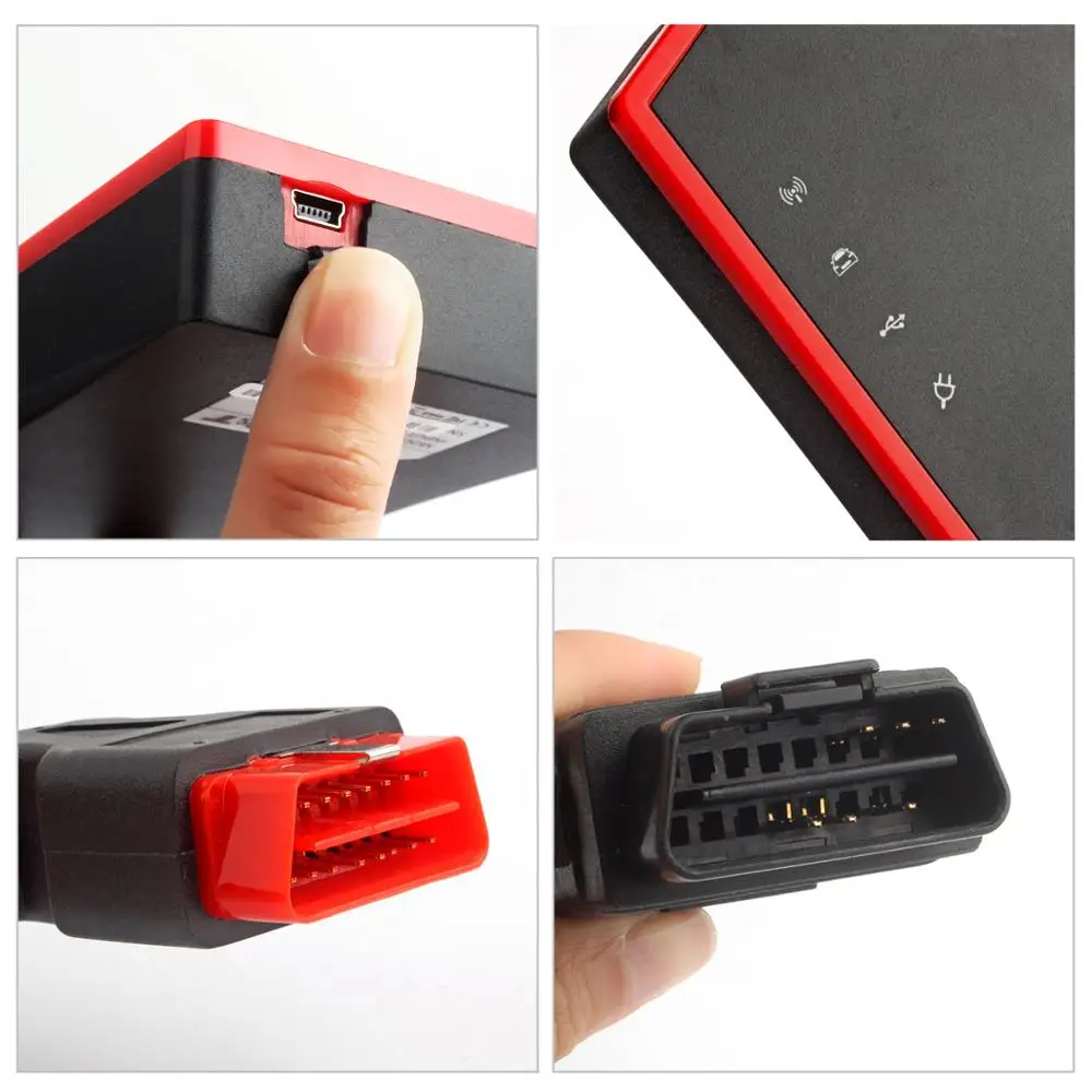 UCANDAS VDM OBD2 диагностические инструменты WIFI USB профессиональная полная система Obd 2