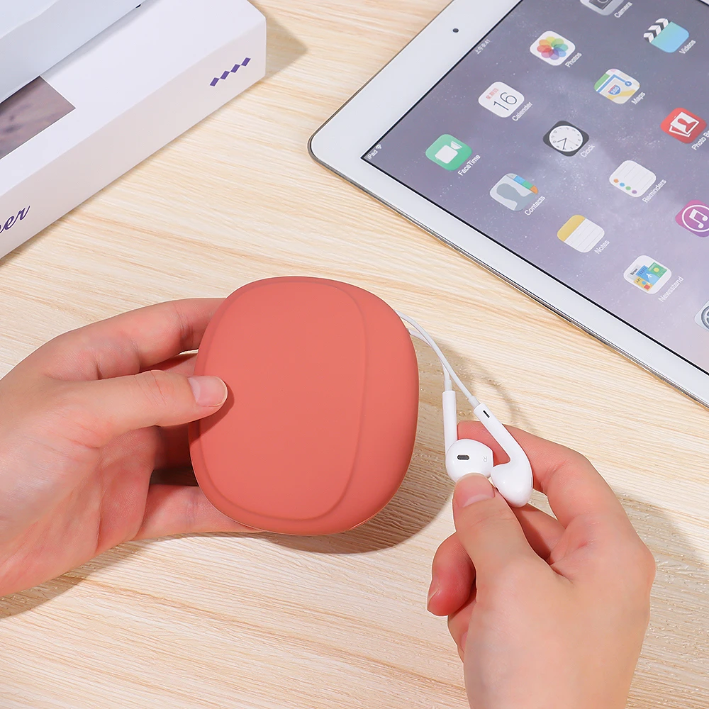 1 шт. силиконовый органайзер для наушников и кабелей | Дом сад