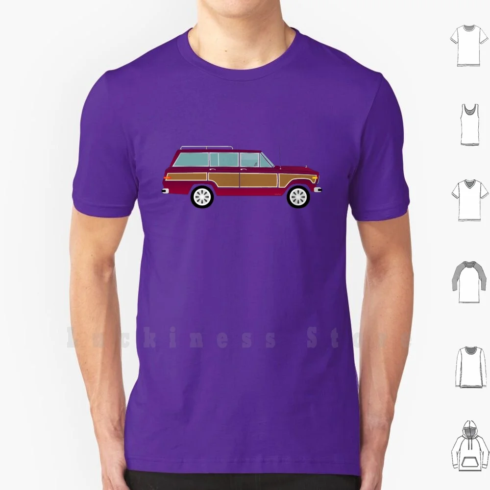 Weekend Wagon T Shirt DIY Cotton Big Size 6xl Wagon Wagoneer Woody Waggy Grand Wagoneer Grand Waggy Truck Car Fsj Jgw Willy Wood