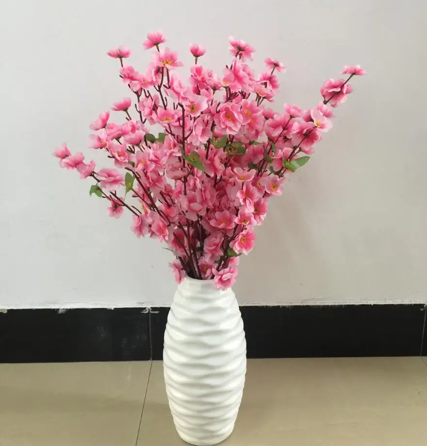 1 шт. 65 см DIY декоративные персиковые ветки искусственные персикового дерева