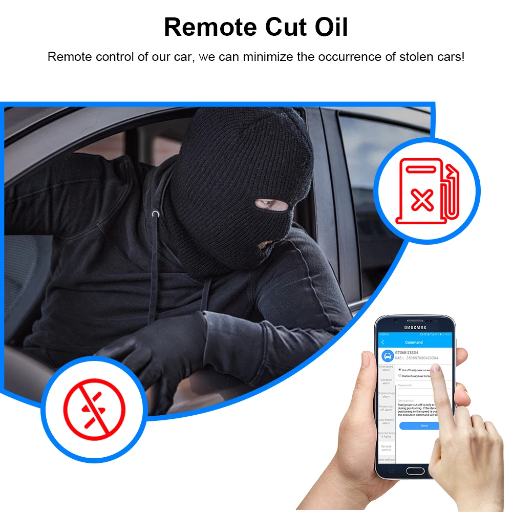 GPS Tracker 4G Rastreador Locator Remote Control Vibration Alarm Global Use Realtime Tracking трекер Anti-theft | Автомобили и
