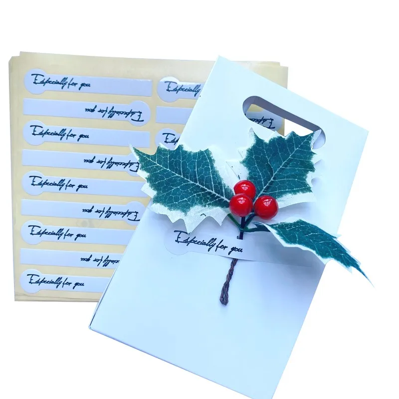 

2000pcs/lot Vintage Craft Paper Sealing sticker DIY Gifts posted Baking Decoration label Multifunction