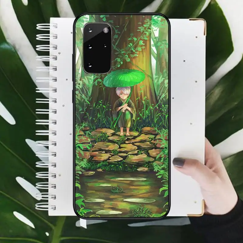 

Mushishi Japanese anime Phone Cases For Samsung galaxy S 9 10 20 A 10 21 30 31 40 50 51 71 s note 20 j 4 2018 plus