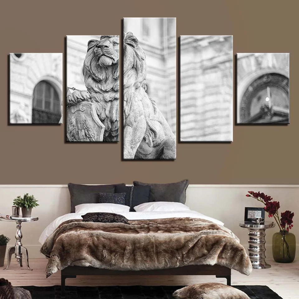 Статуя Свободы Картина Холст Нью Йорк Лондон фермерский дом Декор Настенная