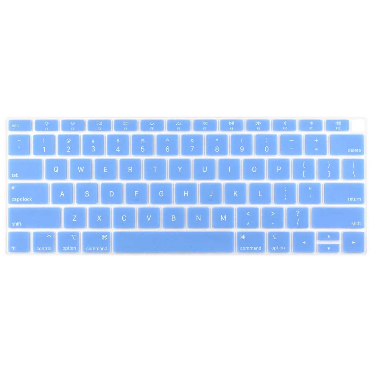Силиконовая крышка клавиатуры для Macbook NEW Air 13 с дисплеем retina и сенсорной идентификацией модели A1932