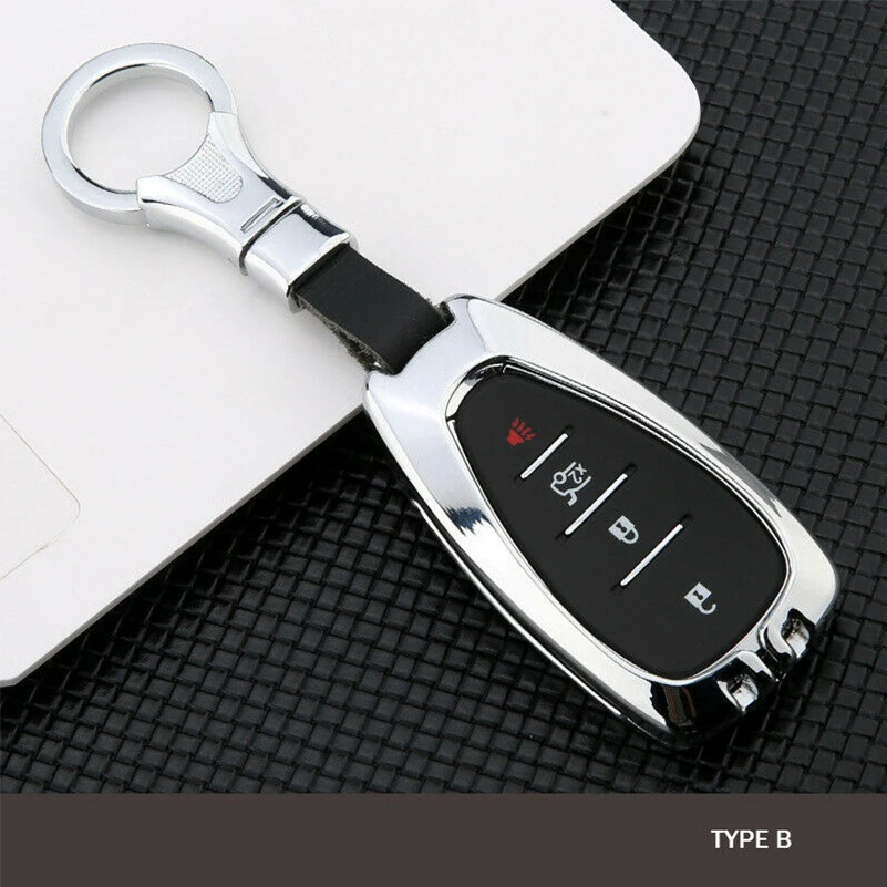 Цинковый сплав автомобильный смарт ключ-брелок чехол держатель Чехол брелок