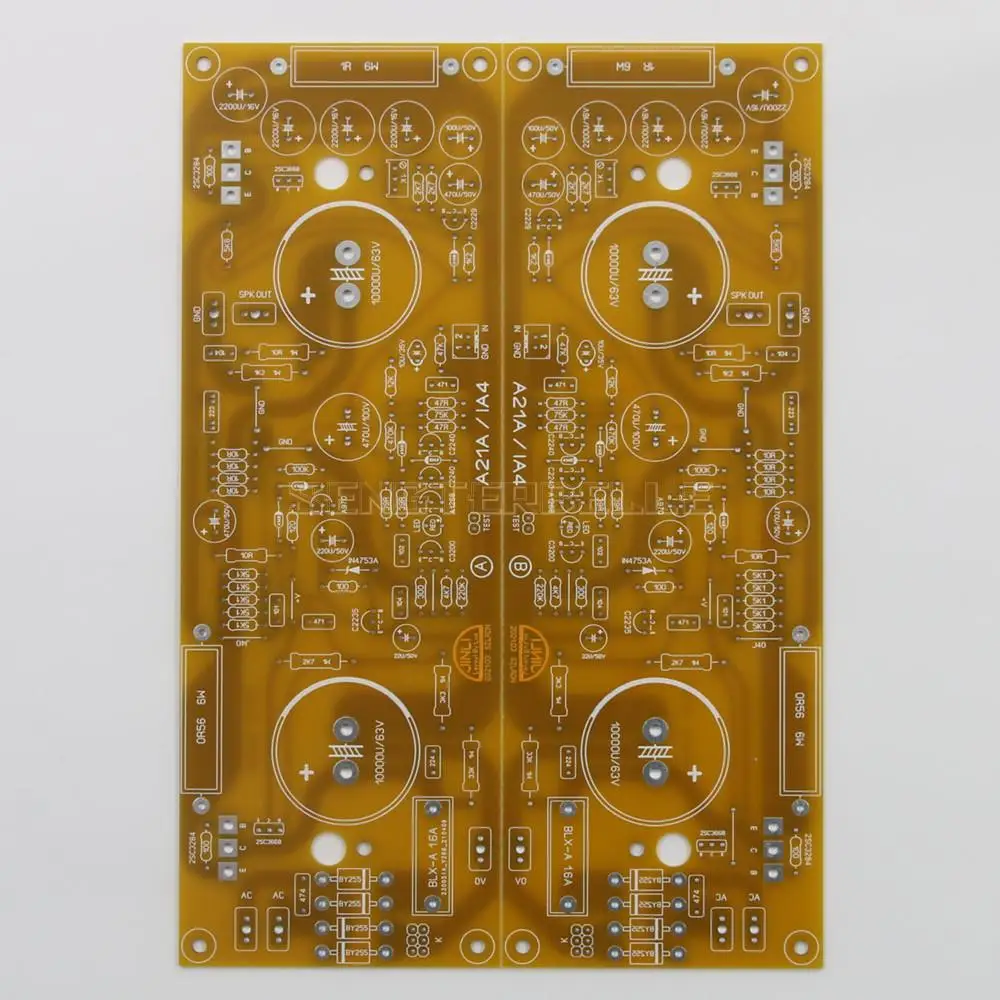 

1 Pair A21A Class A 20W HiFi OTL Power Amplifier Circuit Board PCB