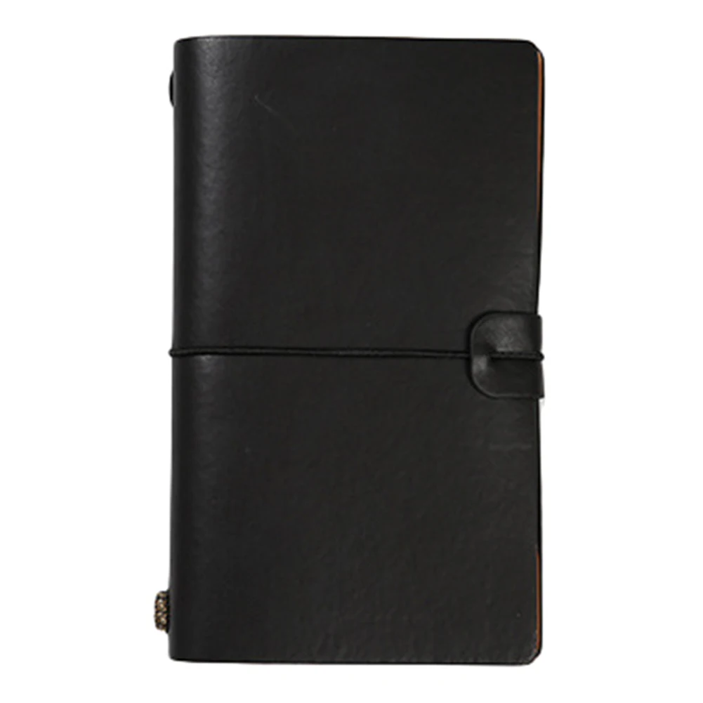New Diary Notebook Agenda With Faux Leather Cover Loose Leaf Note Bookfor School Stationery or Traveler