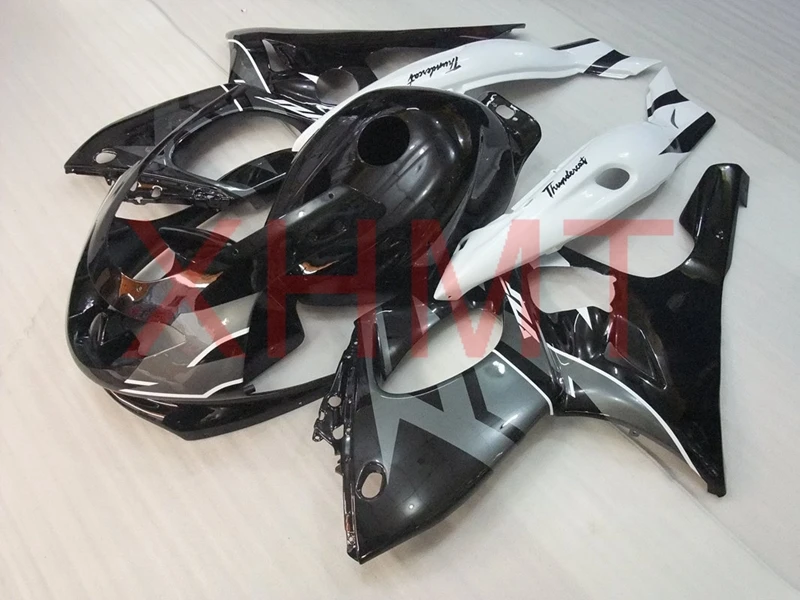 YZF 600R комплекты обтекателей 1997 2007 серебристый черный белый обтекатель из АБС YZF600R