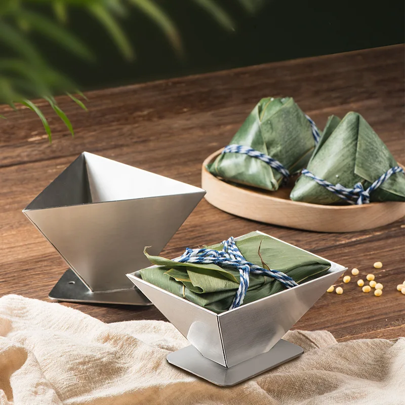 Форма Zongzi из нержавеющей стали сделай сам традиционная китайская еда формы для