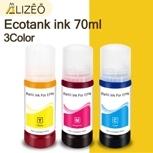 101 102 заправляемые чернила для Epson EcoTank L301 L303 L313 L350 L351  L353 L355 L358 L365 L363 L455 L550 L551 L555 L565 | Компьютеры и офис |  АлиЭкспресс