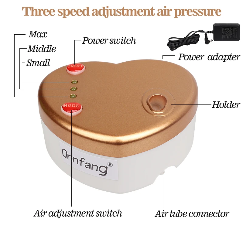 Портативный воздушный насос Onnfang распылитель для торта краситель Аэрограф