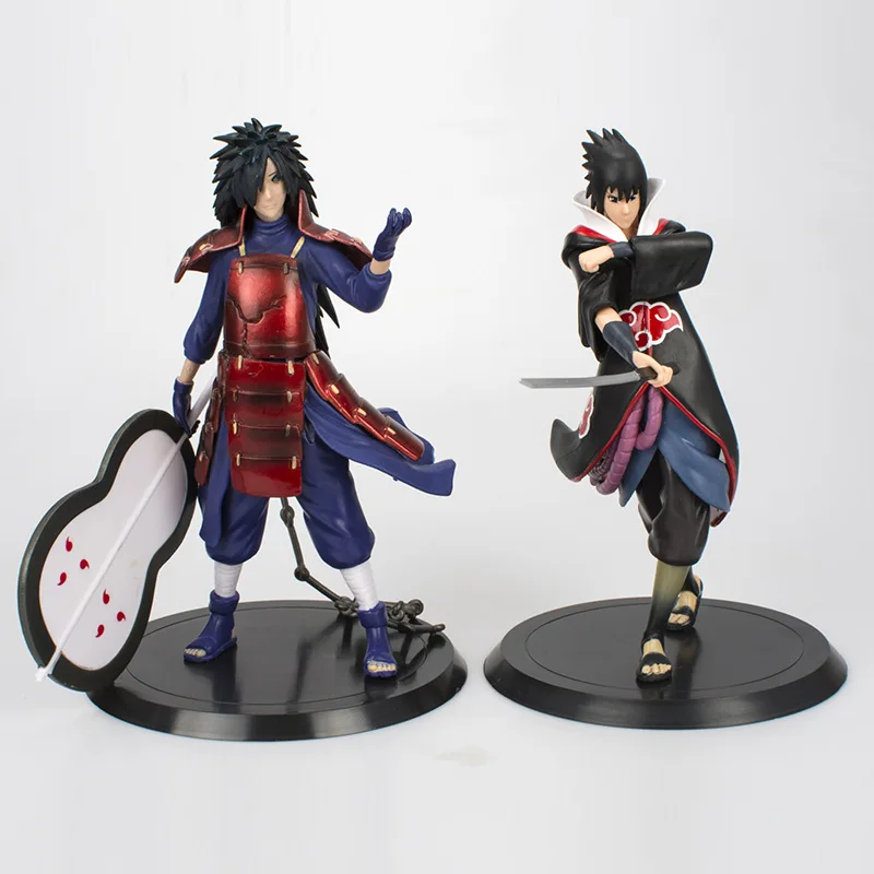 

18cm Shippuden Uchiha Madara Actions Figures Face Change PVC Statue Model Japan Anime Gifts Figures Colection Toys