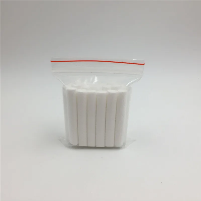 

100PCS/lot 8x51mm Aromatherapy cotton Wicks Inhaler Refill Wick Stick Package
