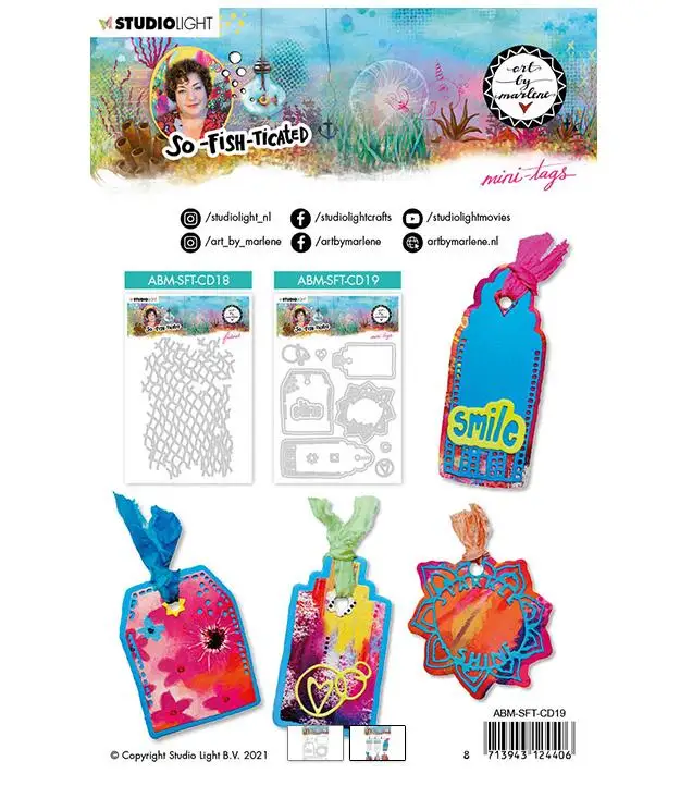 

Lucky Goddess Metal Cutting Dies Mini tags diy Scrapbooking Photo Album Decorative Embossing PaperCard Crafts Die