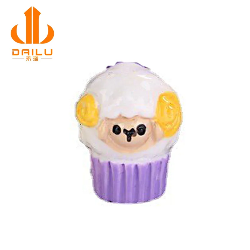 

1 шт./лот полимерная сплошная имитация овцы мультяшный торт 18 мм Кабошоны Скрапбукинг бант для волос сделай сам Рождественский Декор