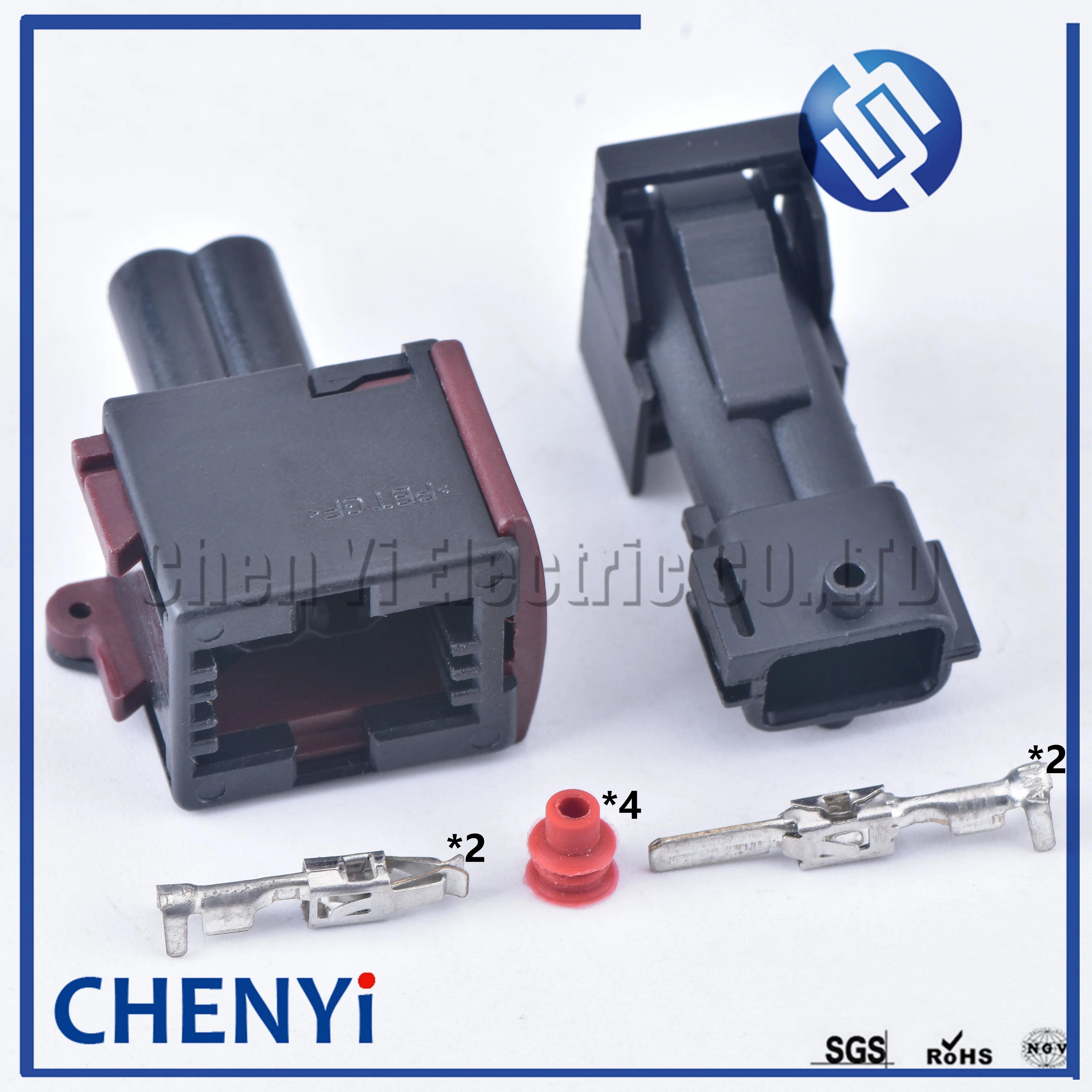 

2 комплекта 2 штырьковых Tyco AMP, гнездовой или мужской Автомобильный Электрический водонепроницаемый разъем, шлейка 1-967239-1 1 1-965422-1 1 1-962345-1