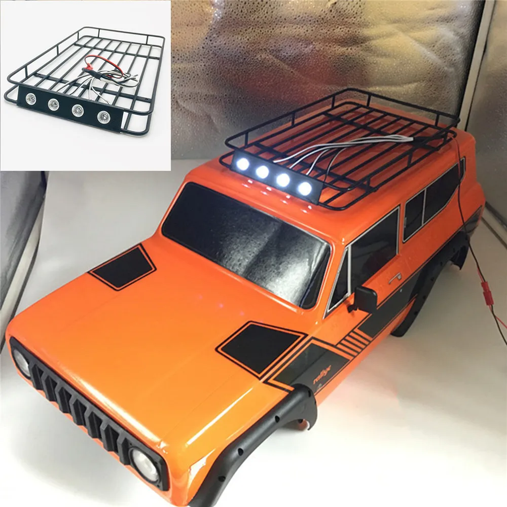 Металлическая стойка для багажа на крышу светодиодный светильник 1:10 Redcat GEN8 Scout II