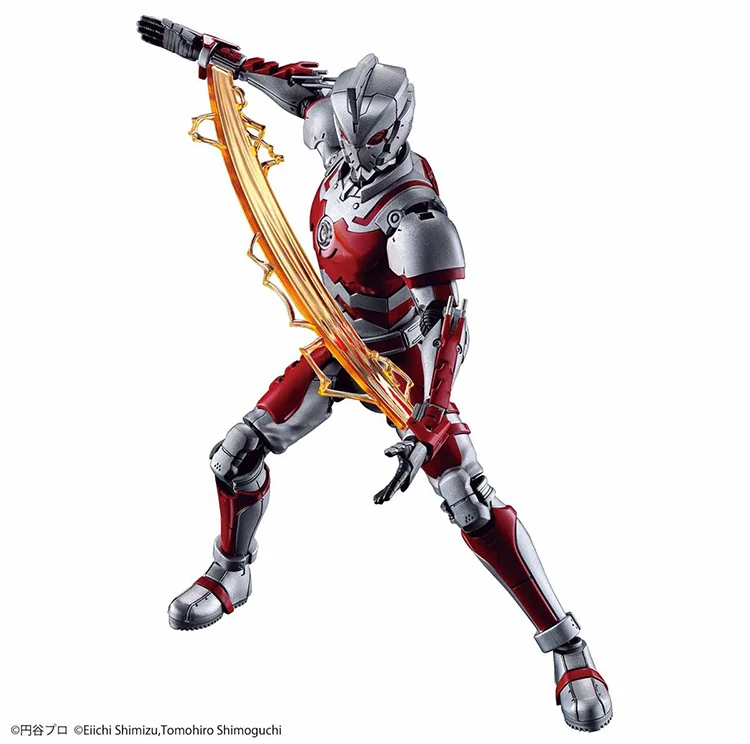 

Anime Genuine Bandai Steel Motorized Ultraman Assembled Model Figure Doll Boy Toy Joint Movable Version Ace Anime Figures17cm