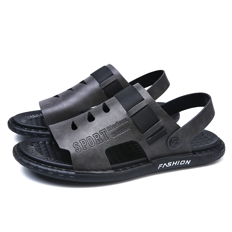 Вьетнамки Дышащие сандалии Модная обувь zapatillas schoenen para work Мужские пляжные sandale schuhe
