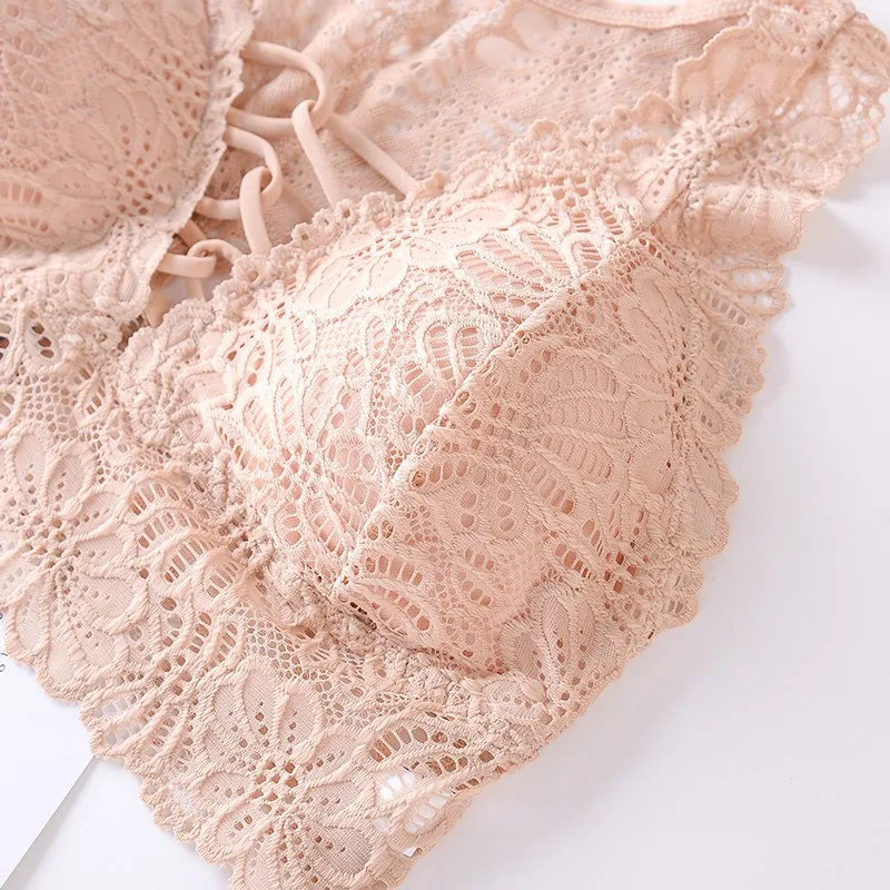 

Large Size Tube Top For Women Loose Strap Beauty Back Wire Free Knitted Sexy Tube Top Female Underwear