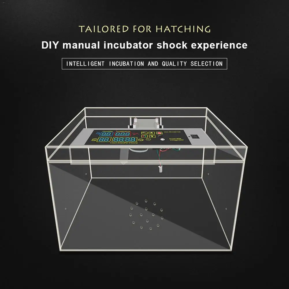 Принадлежности для домашних животных нагревание инкубатора влажности DIY дисплей