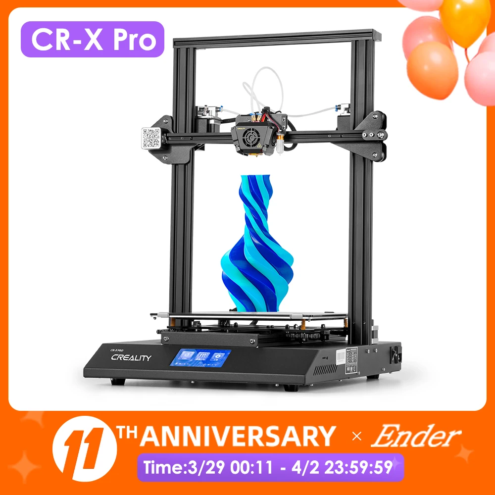 CR-X PRO 3D принтер Бесшумная материнская плата двойной цвет BL Touch Meanwell источник