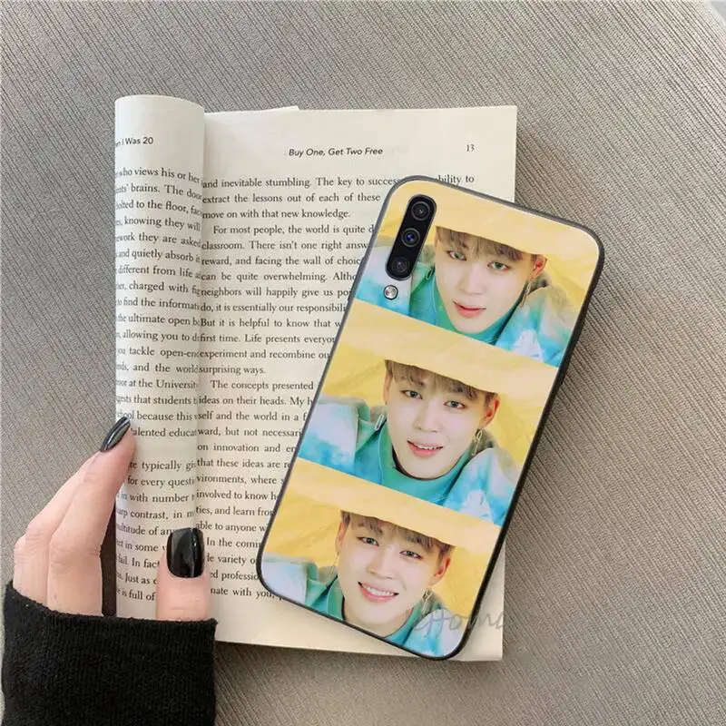 

Park Jimin Jungkook Phone Case For Samsung galaxy S note 7 8 9 10 20 fe edge A 6 10 20 30 50 51 70 lite plus Soft Silicone