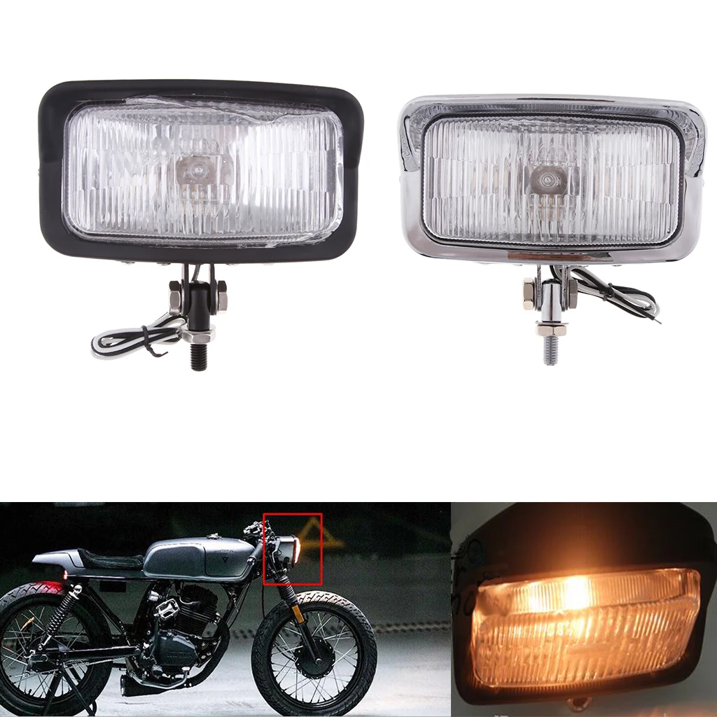 Прямоугольная фара для мотоцикла 12 В 55 Вт 6 5 &quot прямоугольная Harley 160 мм x 90 мм| |