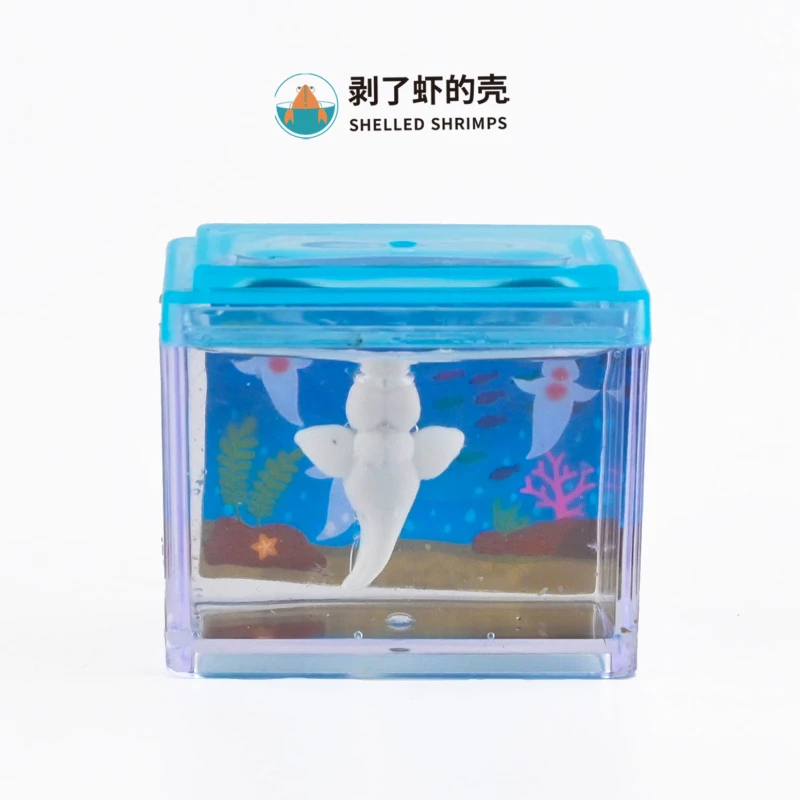 Японские капсульные игрушки Yell Gashapon морская лошадь медуза модель медузы