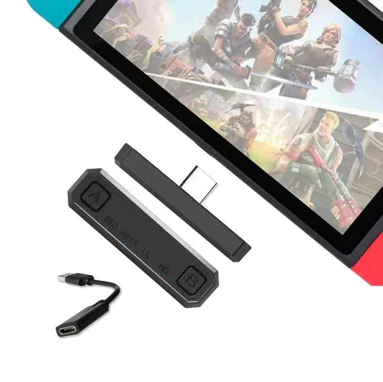 BEESCLOVER Bluetooth адаптер 2 в 1 аудио передатчик Тип c V5.0 передачи для PS4 Nintendo