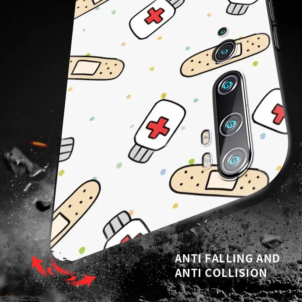 

Nurse Medical Medicine Case For Xiaomi Mi Poco X3 NFC 10T Pro Note 10 Lite 9T 10S M3 11 CC9 CC9e A2 Shockproof Phone Cover Funda