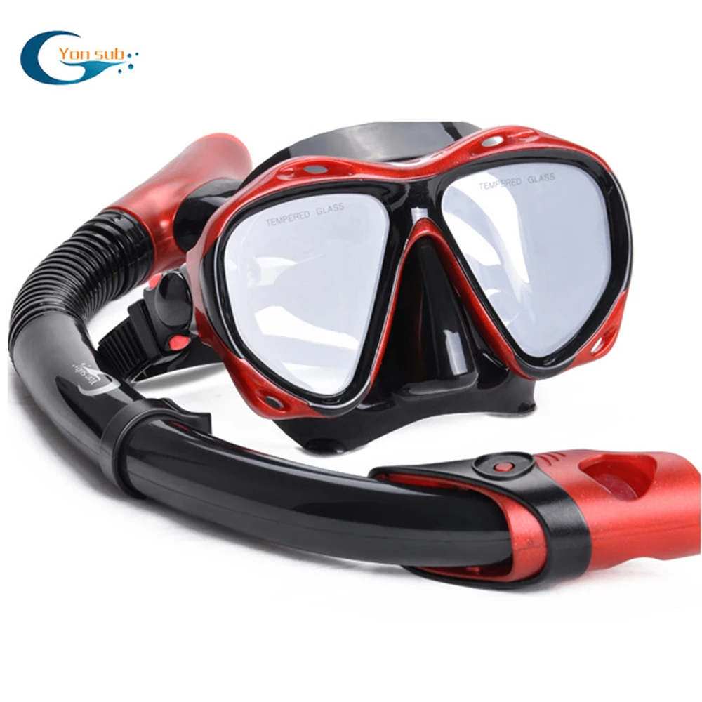 Погружное зеркало Yonsub сухой дыхательный трубчатый набор для подводного плавания