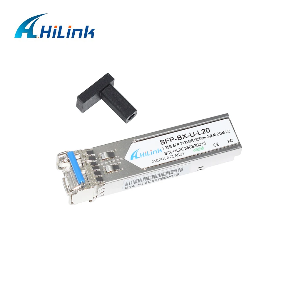 Одноволоконный мини GBIC 1G 1 25G 1310nm/1550nm 20km DOM BiDi SFP LC | Мобильные телефоны и аксессуары