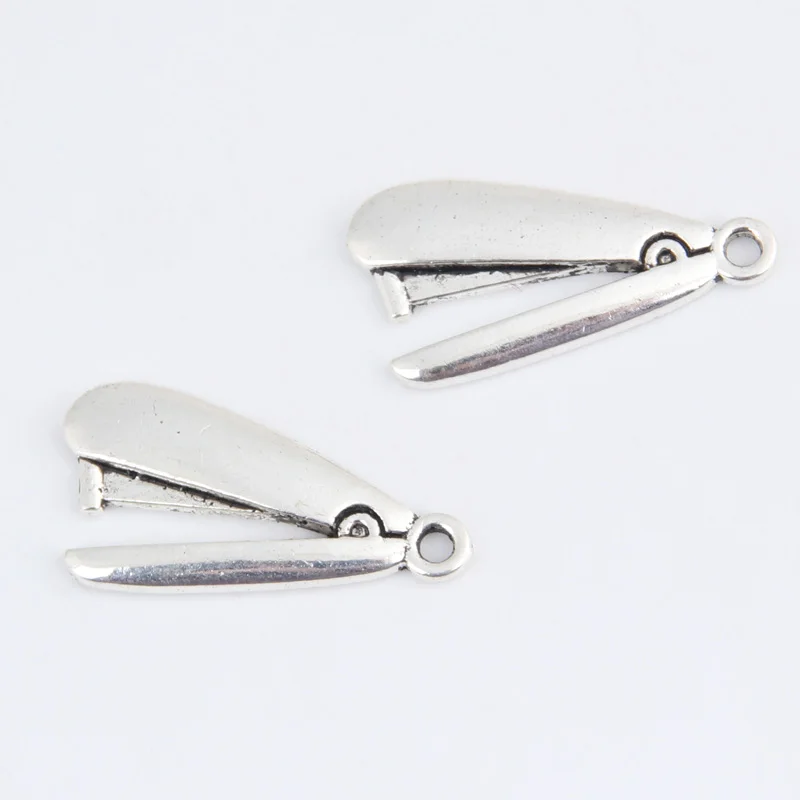 NXQXN Серебряные шармы для украшений 30 шт