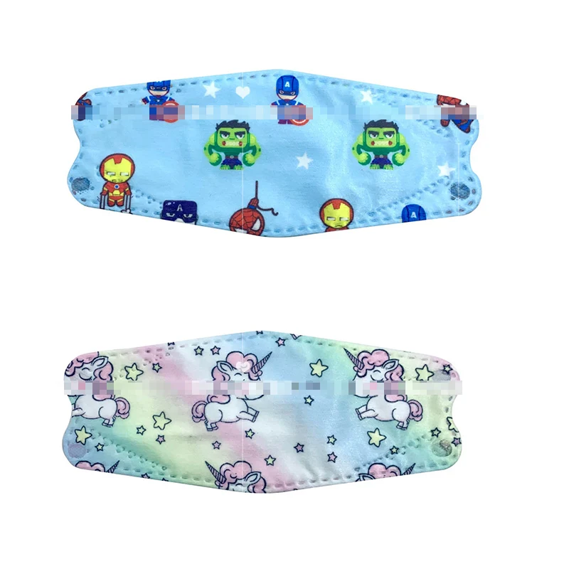 Защитная маска для лица с изображением рыбы Корейская милым мультяшным принтом