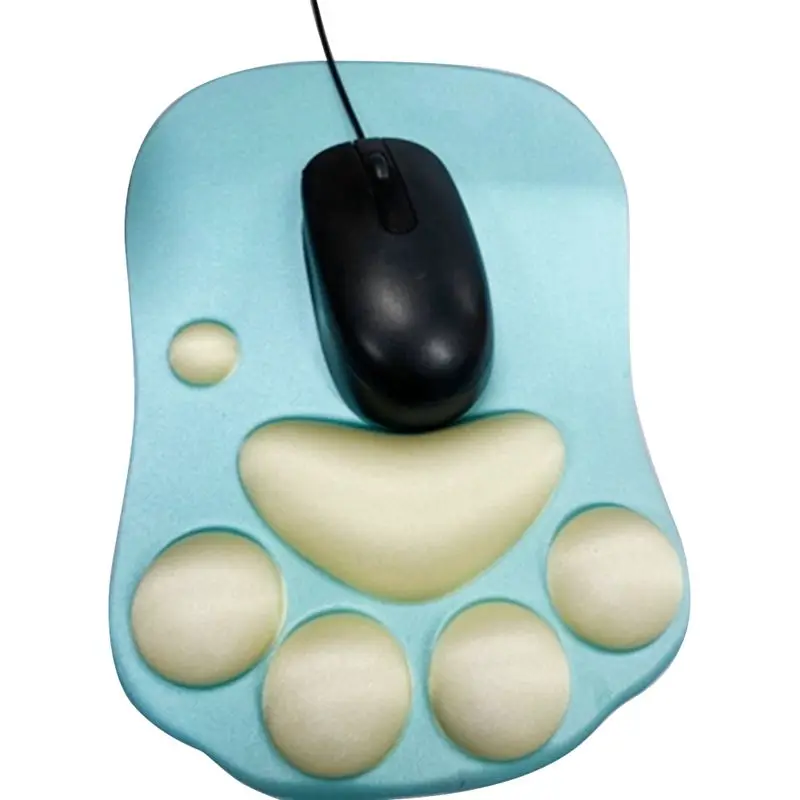 

Mouse Mat Wrist Support Gel, Mousepad Wrist Rest Ergonomic Gaming Mouse Pad